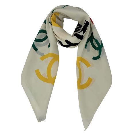 chanel scarves silk|chanel silk scarf price.